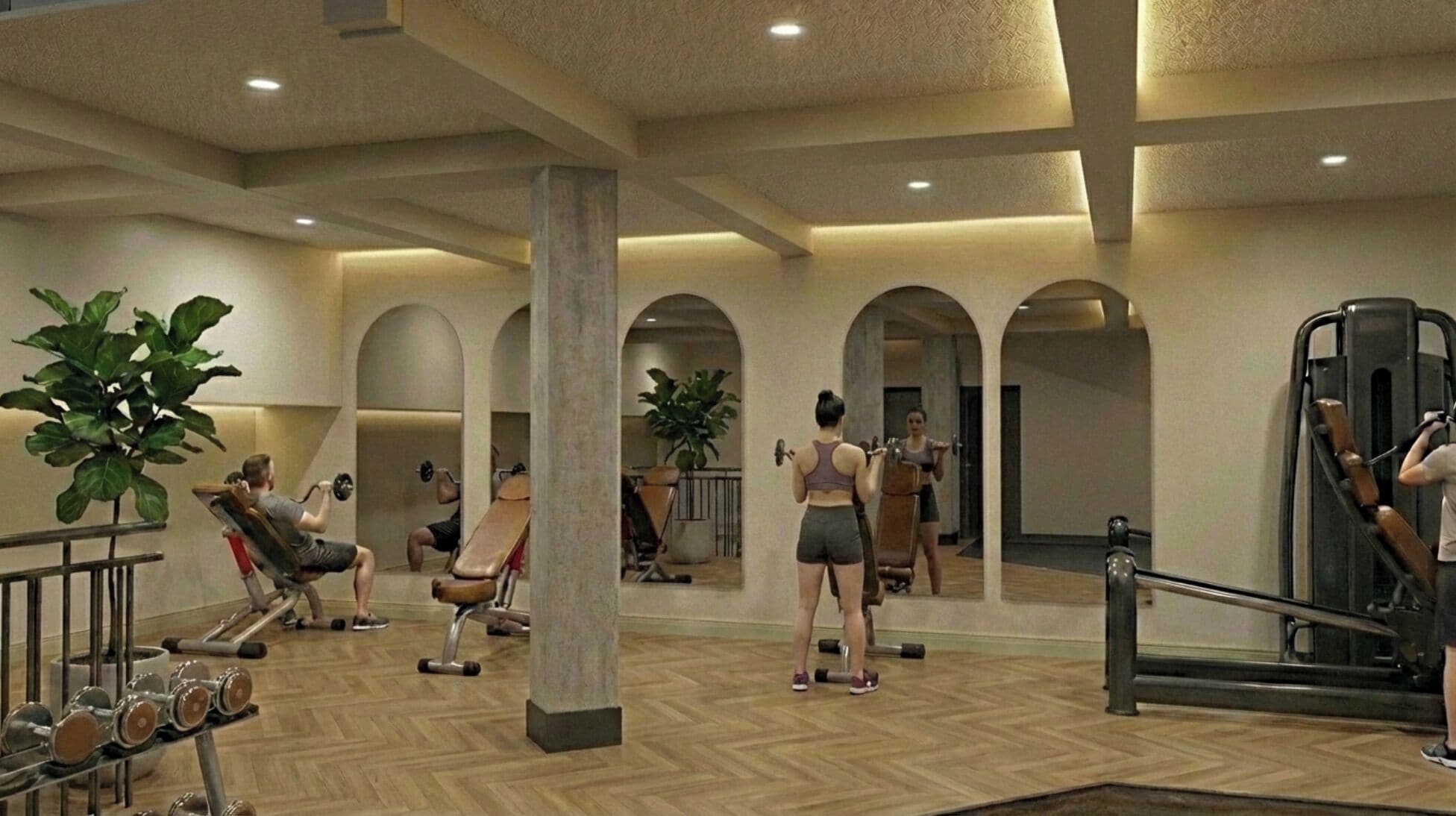 مرفق اللياقة البدنية