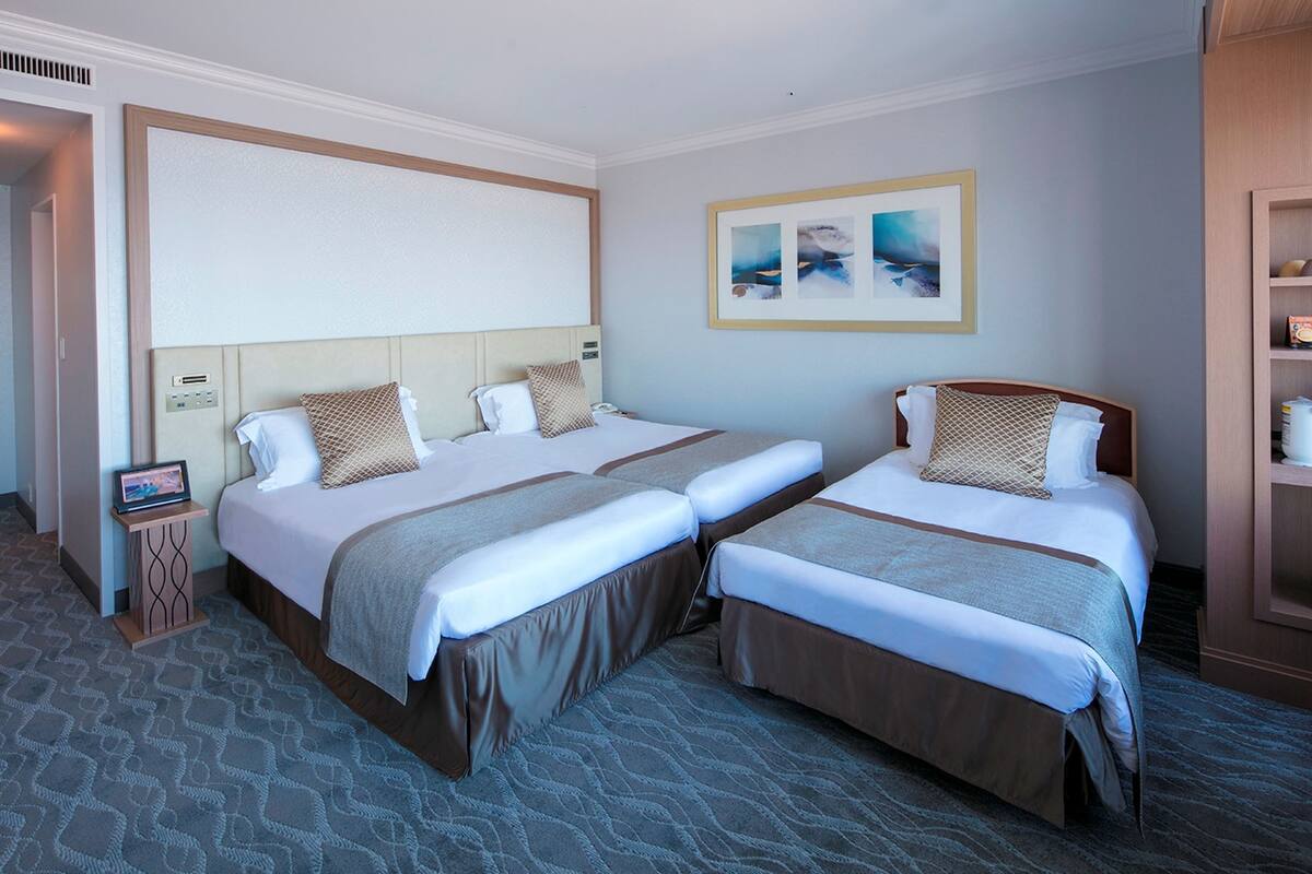 In-room safe, desk, blackout curtains, soundproofing