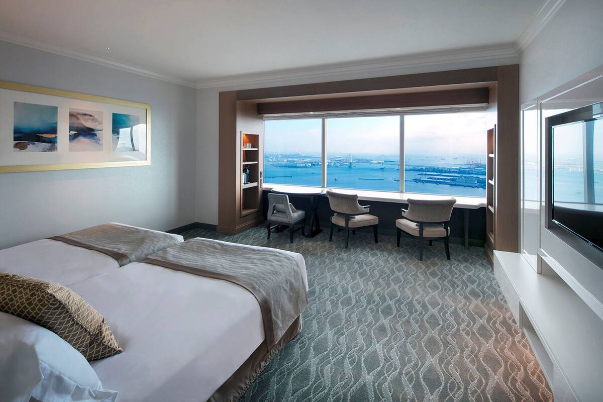 Sky Resort Floor Atelier Deluxe Twin, Bay View, Non Smoking (60-64th floor)  | In-room safe, desk, blackout curtains, soundproofing