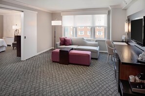 Pillowtop beds, in-room safe, desk, iron/ironing board