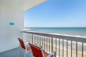 Suite, 2 Queen Beds, Non Smoking, Balcony (Lower Floor) | Beach/ocean view