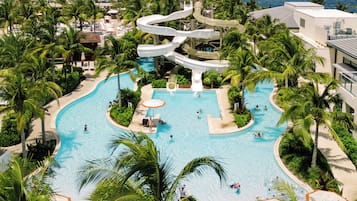 3 outdoor pools, cabanas (surcharge), pool umbrellas