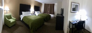 Premium bedding, in-room safe, desk, iron/ironing board