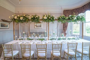 Indoor wedding