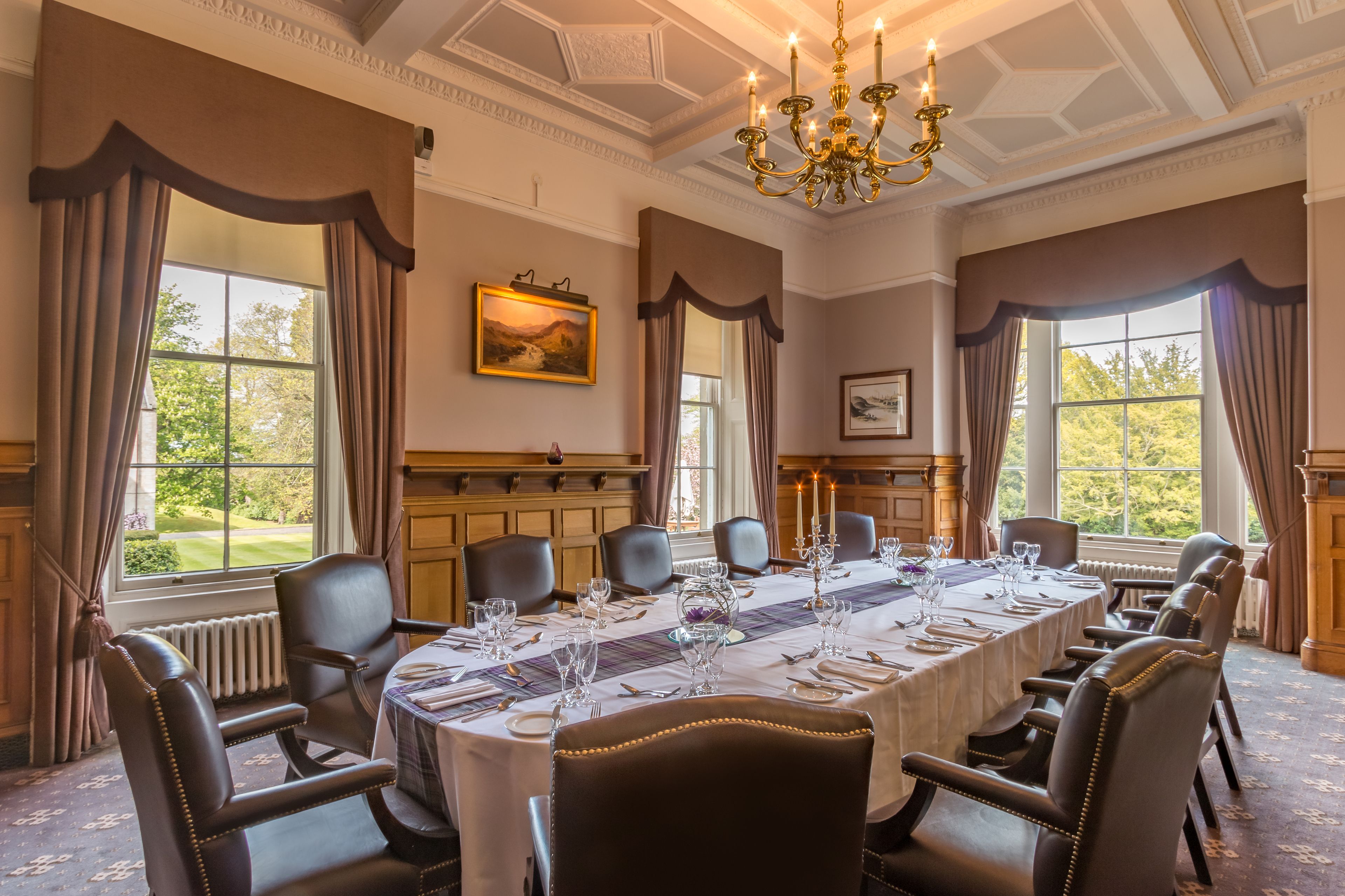 Con vista al jardín 