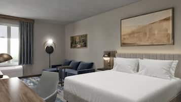 Egyptian cotton sheets, premium bedding, pillowtop beds, desk