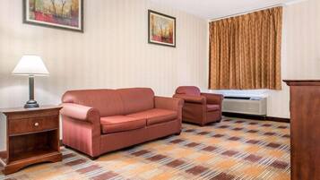 Een 32-inch ledtelevisie met satellietzenders en een televisie