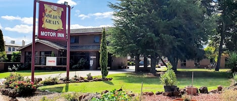 Overnatningsstedets facade