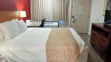 Desk, iron/ironing board, free WiFi, bed sheets