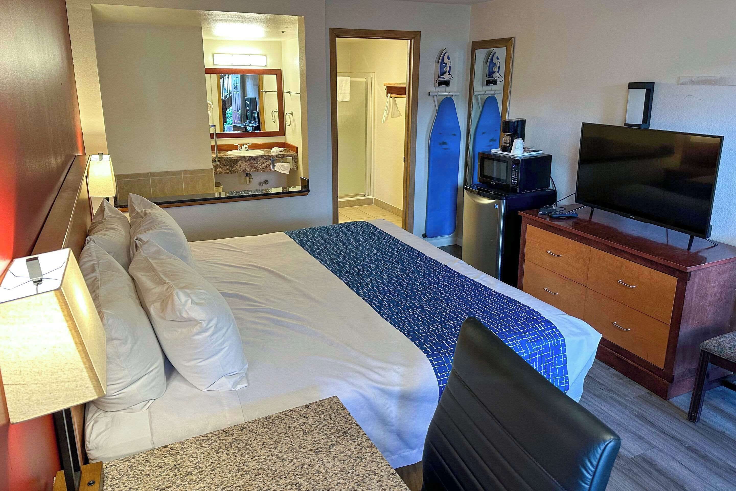 Suite, 1 King Bed, Non Smoking | Desk, iron/ironing board, free WiFi, bed sheets