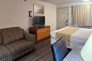 Chambre Standard, 1 très grand lit, non-fumeurs | Bureau, fer et planche à repasser, Wi-Fi gratuit, draps fournis