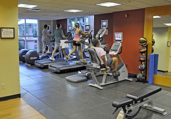 Fitness facility at Hilton Grand Vacations Club Flamingo Las Vegas