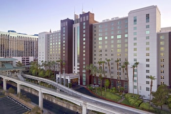 Hotel Exterior at Hilton Grand Vacations Club Flamingo Las Vegas
