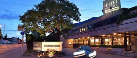 Voorkant van accommodatie