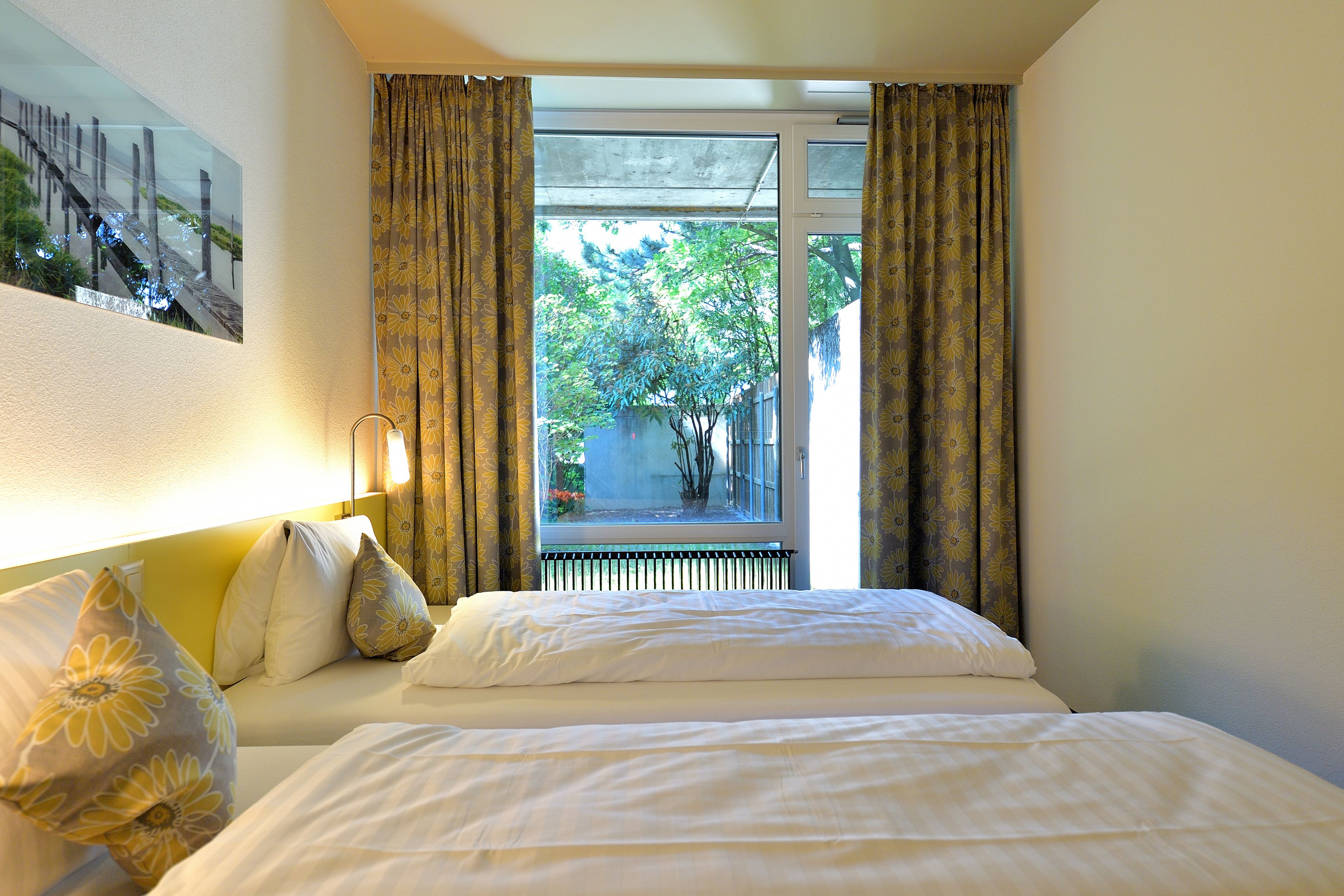 premium bedding, in-room safe, desk, blackout curtains