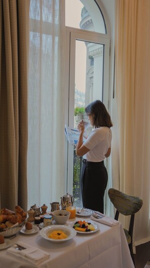 In-room dining