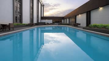 Seasonal outdoor pool