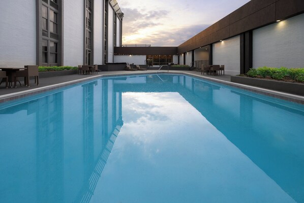 Seasonal outdoor pool