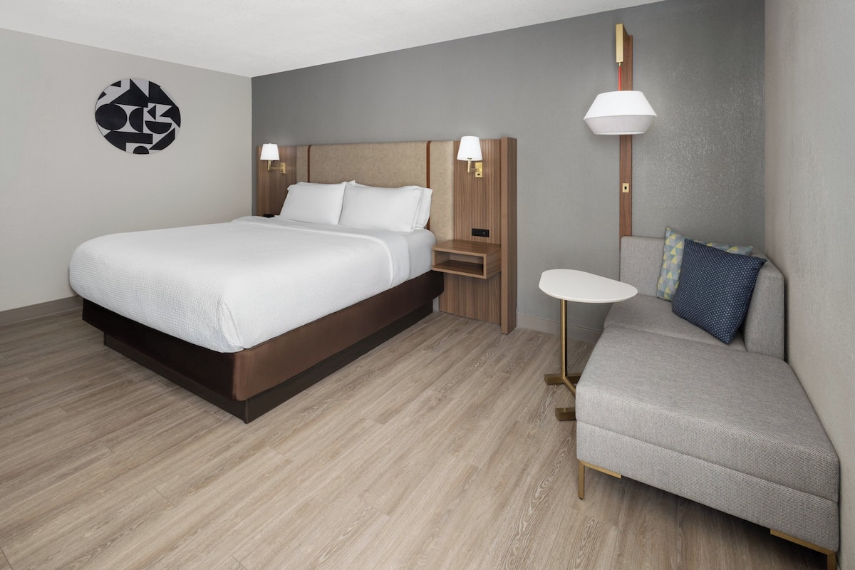 1 bilik tidur, peralatan tempat tidur premium, tilam berlapik