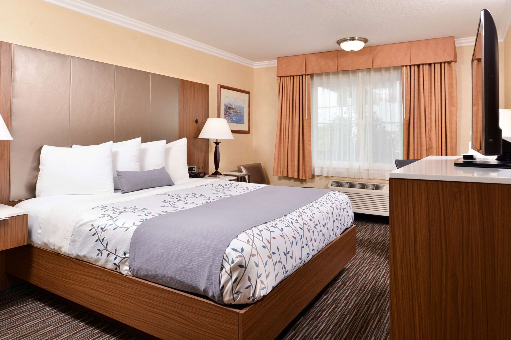 In-room safe, desk, laptop workspace, iron/ironing board