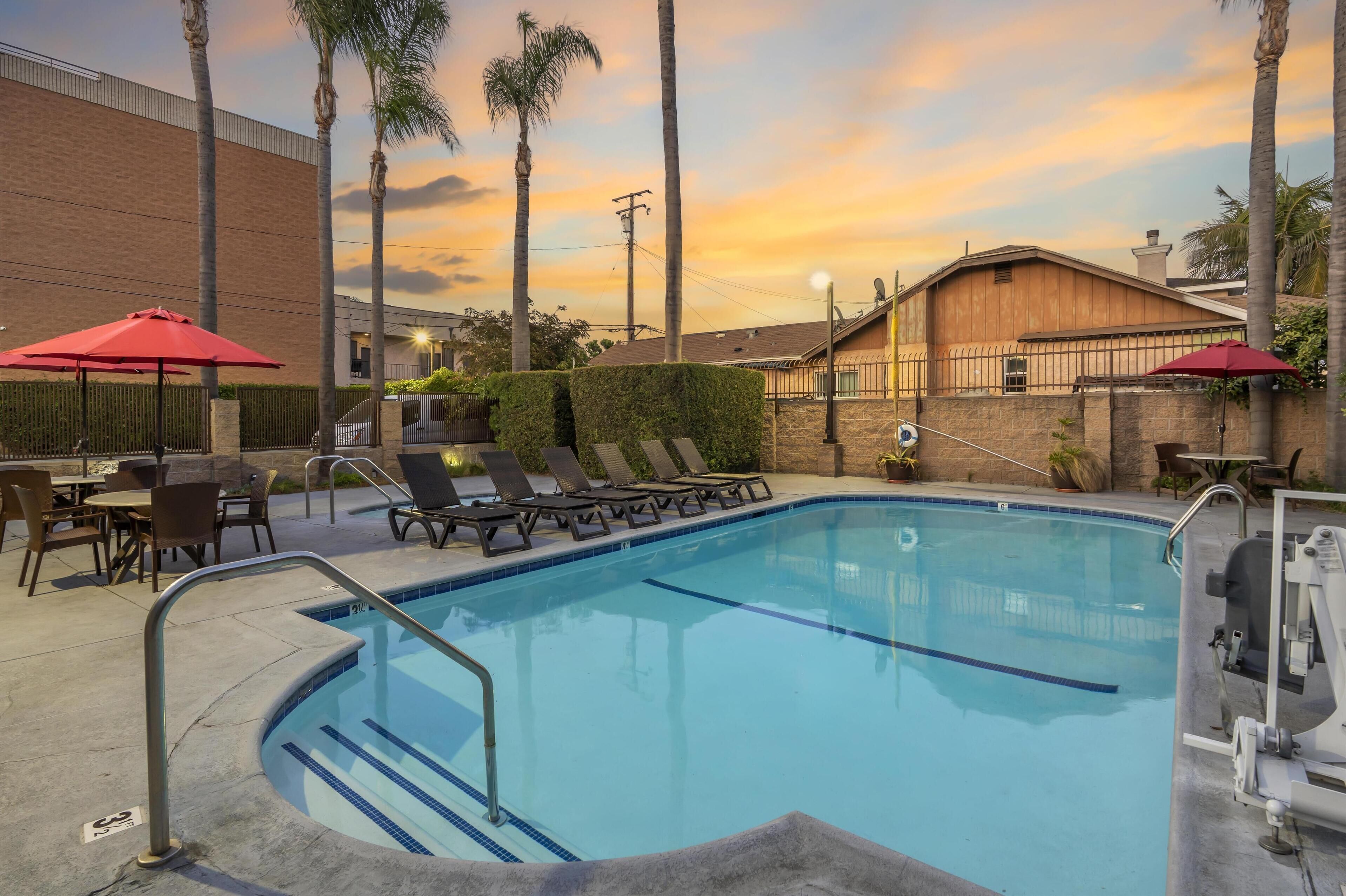 Alberca al aire libre 