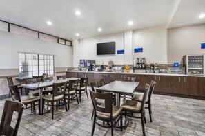 Kontinental frokost er inkludert