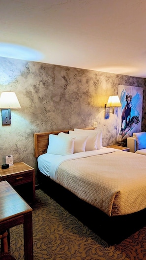 Chambre Standard, 1 grand lit, vue montagne