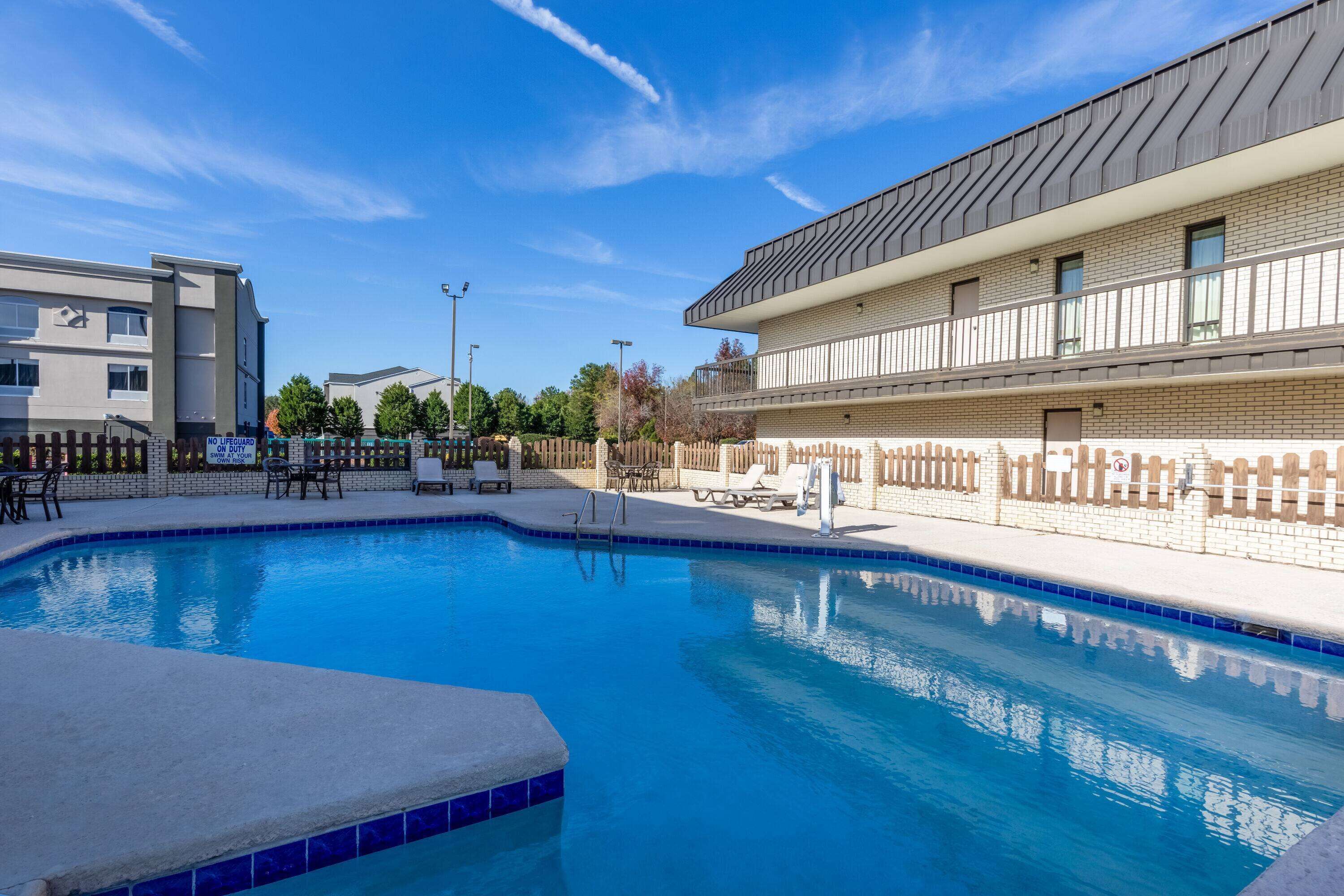Seasonal outdoor pool