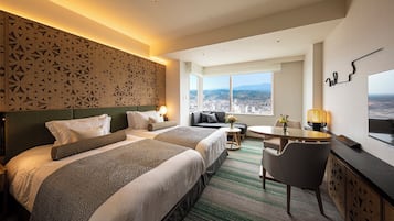 Coffres-forts dans les chambres, bureau, Wi-Fi gratuit, draps fournis