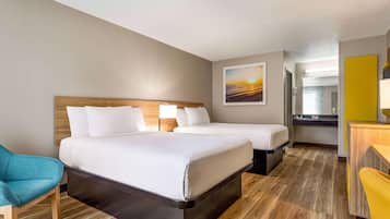 Pimennysverhot, silitysrauta/-lauta, ilmainen Wi-Fi, vuodevaatteet