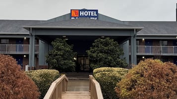 Overnatningsstedets facade