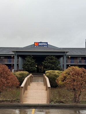 Façade de l’hébergement 