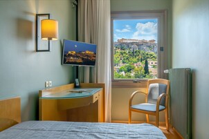 Small Economy Room | In-room safe, desk, blackout drapes, soundproofing