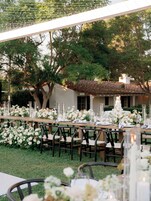 Zona para bodas al aire libre