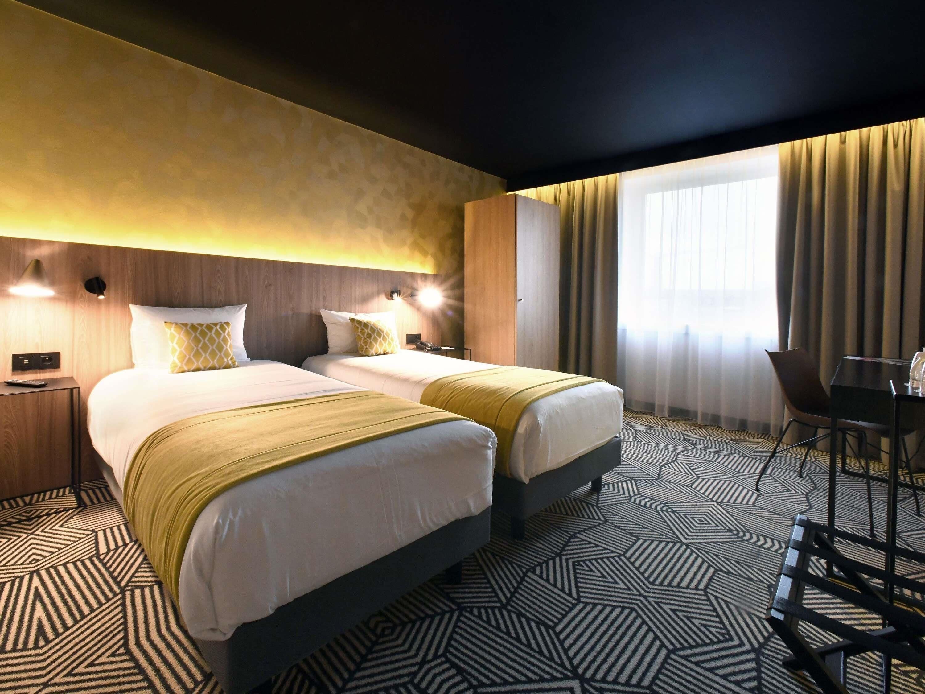 Klassieke Twin kamer, 2 eenpersoonsbedden | Luxe beddengoed, een bureau, verduisterende gordijnen