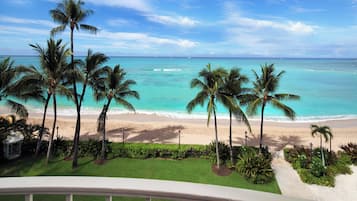 Vue sur la plage/l’océan