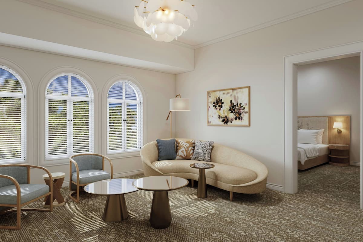 Banyan Ocean View One Bedroom King Suite | 1 bedroom, premium bedding, pillow-top beds, in-room safe