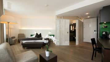 Quarto casal standard (Style) | 1 quarto, roupas de cama premium, frigobar, cofres nos quartos