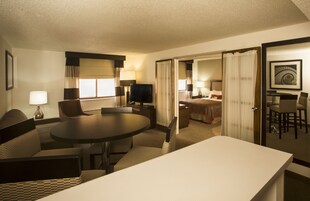 套房, 1 张大床 | 办公桌、熨斗/熨衣板、免费 WiFi、床单