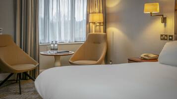 Superior King Room | Hypo-allergenic bedding, in-room safe, desk, blackout drapes