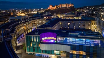 Blick von der Unterkunft