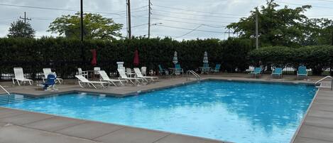 Seasonal outdoor pool