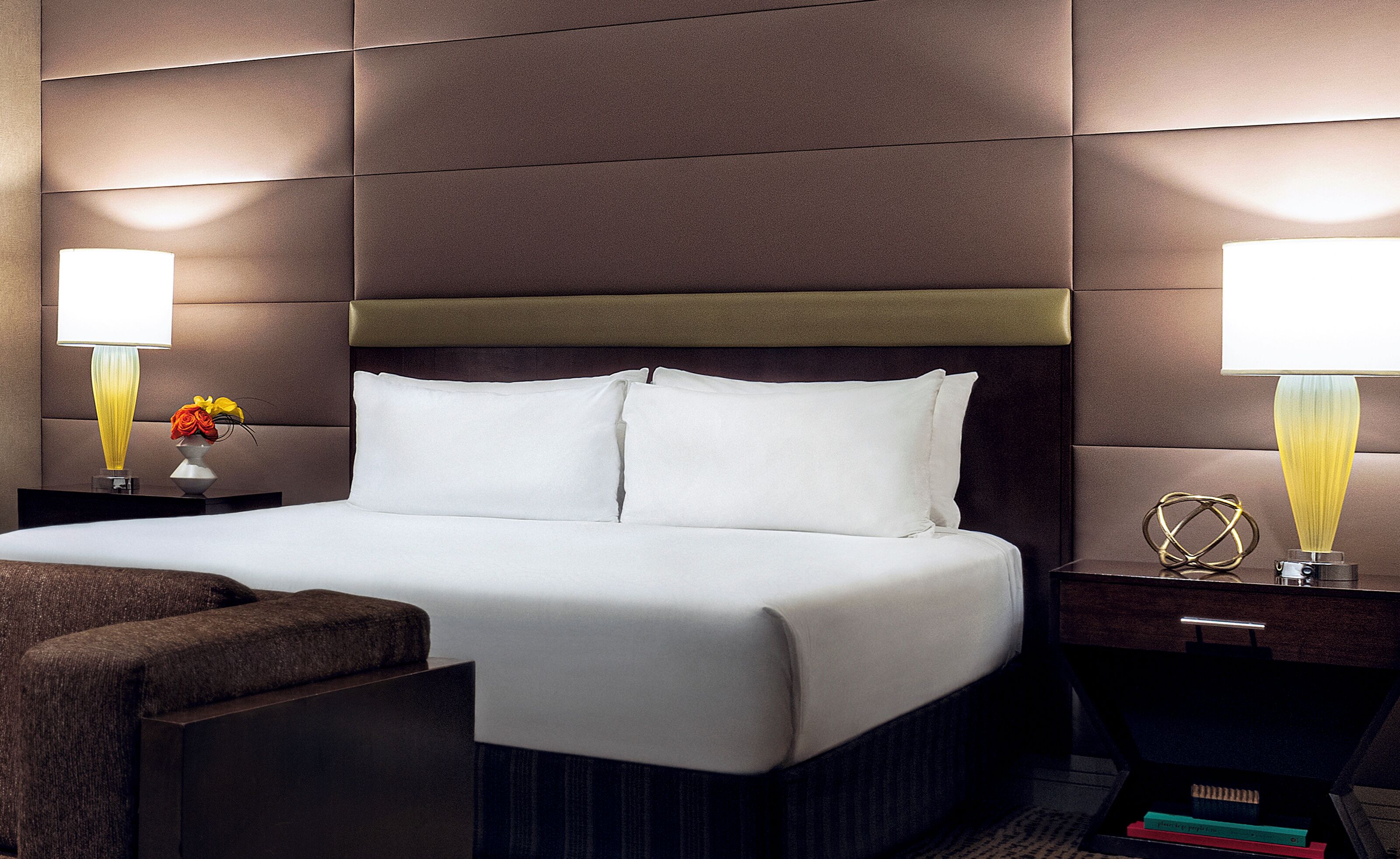 Premium bedding, pillow-top beds, minibar, in-room safe
