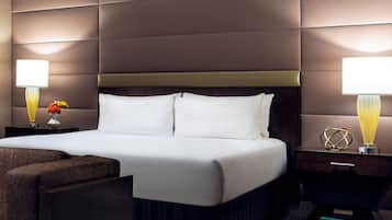 Premium bedding, pillow-top beds, minibar, in-room safe
