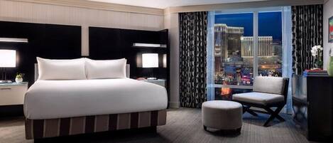 Premium bedding, pillow-top beds, minibar, in-room safe