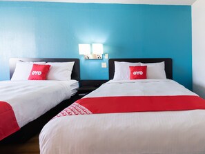 Free WiFi, bed sheets