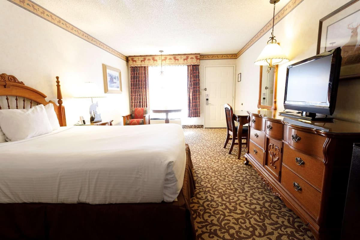 Room, 1 Queen Bed, Non Smoking (No Pets ) | Desk, iron/ironing board, free WiFi, alarm clocks