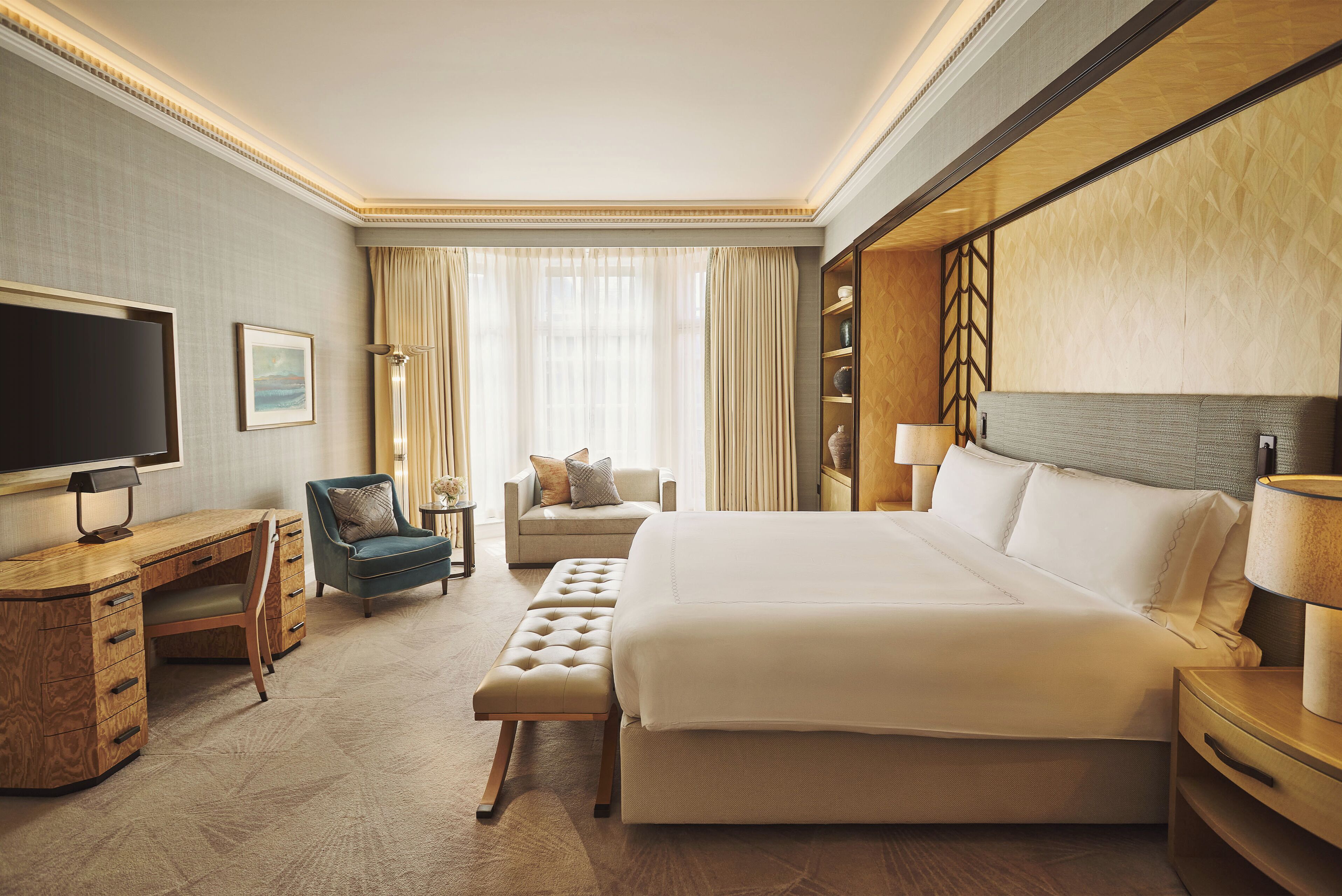 Studio (Claridge's) | Seprai premium, isi minibar gratis, brankas, dan didekorasi berbeda-beda