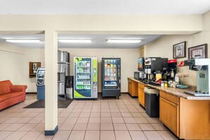 Free daily on-the-go breakfast  - Americas Best Value Inn Decatur, IL (Decatur)