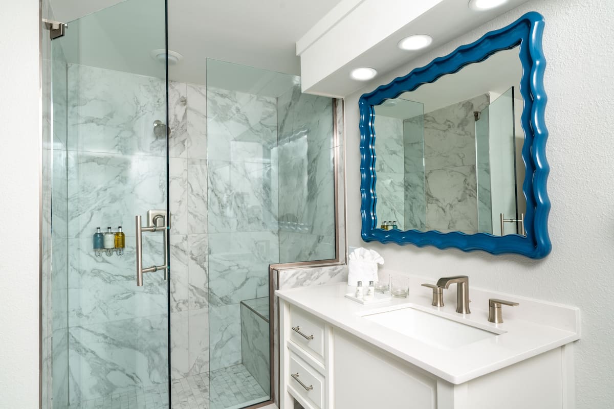 free toiletries, hair dryer, bathrobes, slippers